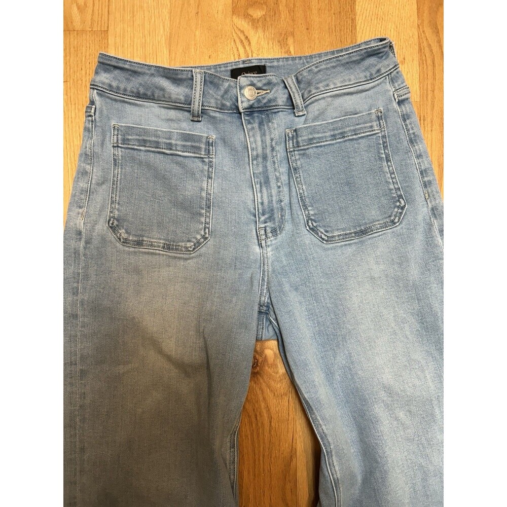 Quince Bella Women's Wide Leg Jeans Size 31x24.5 Medium Wash